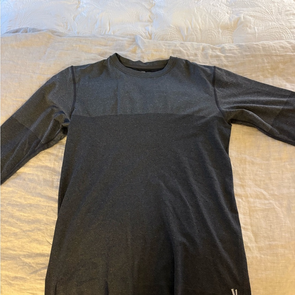 Vuori Charcoal Long Sleeve Shirt